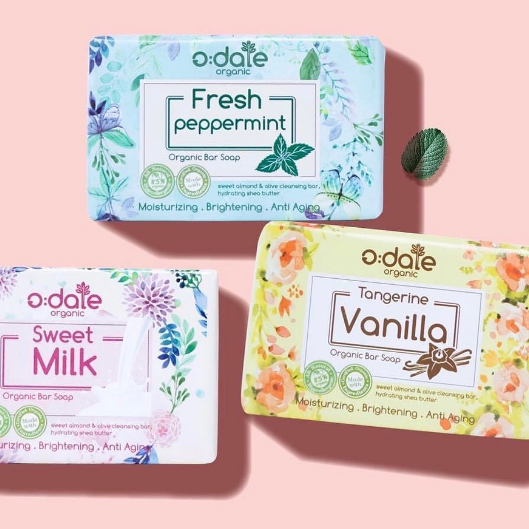 adale organic bar soap, Tangerine Vanilla 100 g